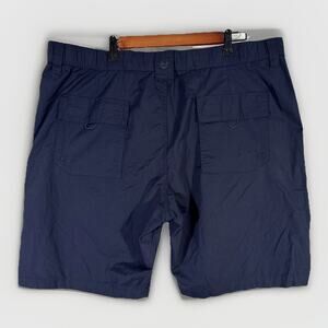 Wrangler Mens Shorts Size 40 Blue Outdoor Series Nylon Spandex Cargo Pockets